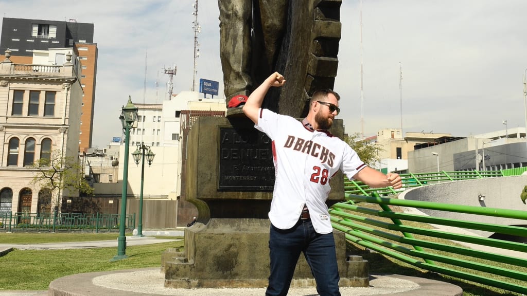 Arizona Diamondbacks in Monterrey, Mexico, for spring training game against Colorado  Rockies