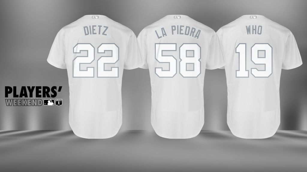 2019 MLB Players weekend uniforms: white-on white?