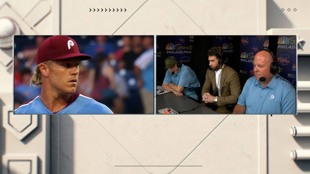 Bryce Harper joins the broadcast