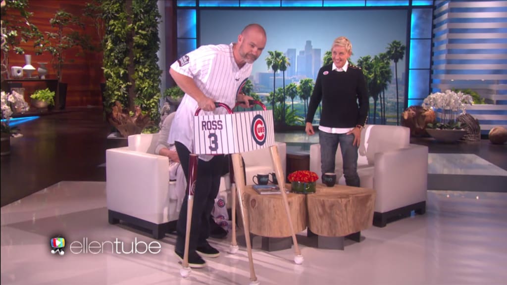  Kris Bryant and David Ross on 'Ellen!