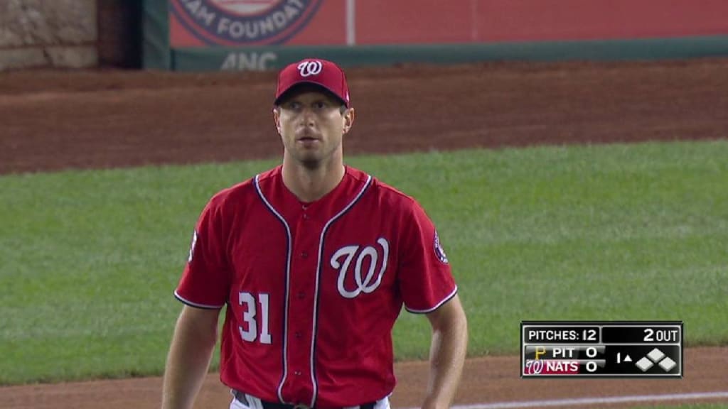 Nationals ace Max Scherzer exits start vs. Pirates with hamstring cramp