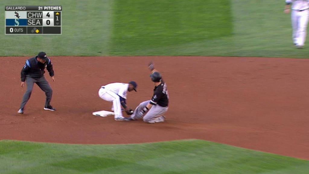 Mariners catch Frazier at second