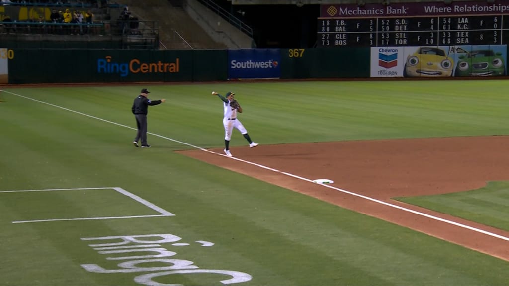 MLB umpire to Houston Astros' Aledmys Diaz: You f****n leaned