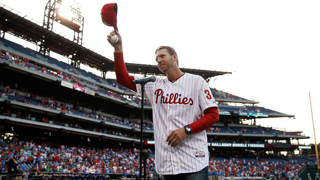 Roy Halladay pitched for the Phillies from 2010-13. (AP)