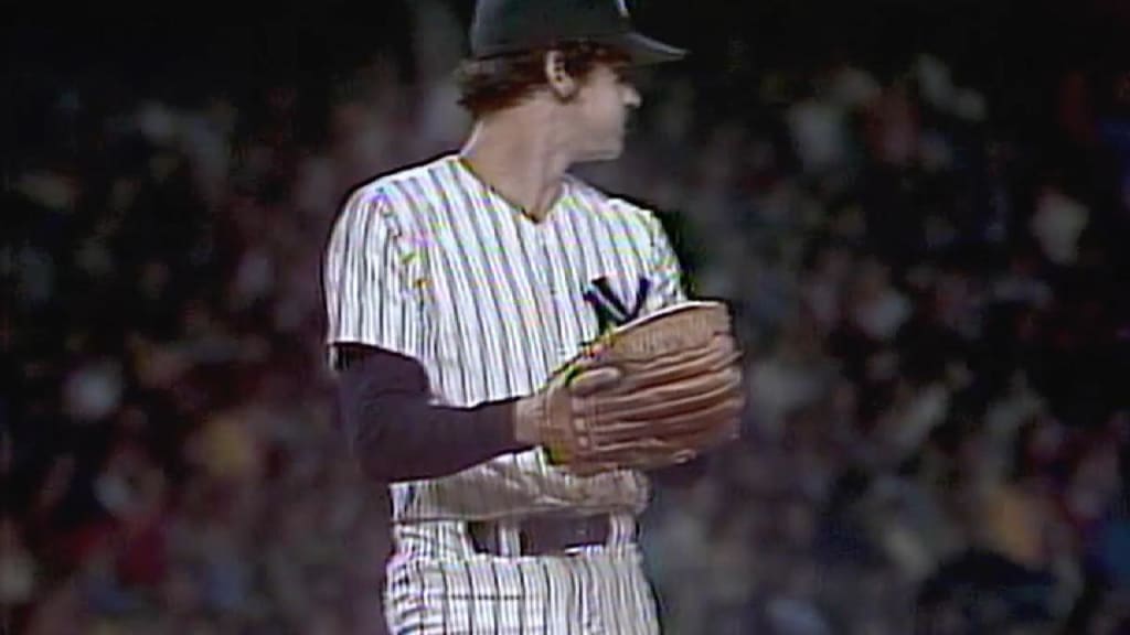 RON GUIDRY New York Yankees 1978 Majestic Throwback Away Baseball