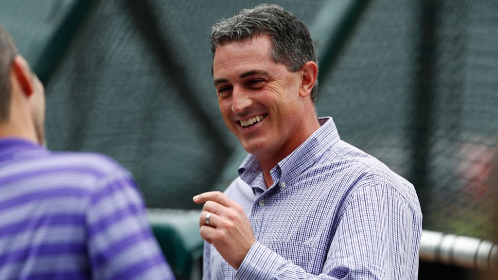 Rockies general manager Jeff Bridich says he will explore both internal and external options when it comes to upgrading the bullpen. (AP)