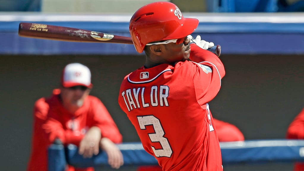 Michael Taylor hit his fourth spring home run in the Nats' 8-2 win over the Cards. (AP)