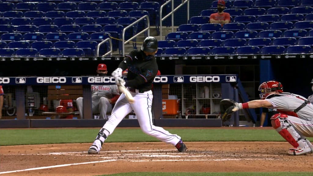 Lewis Brinson homers twice in Marlins' loss to Mets Florida & Sun News -  Bally Sports