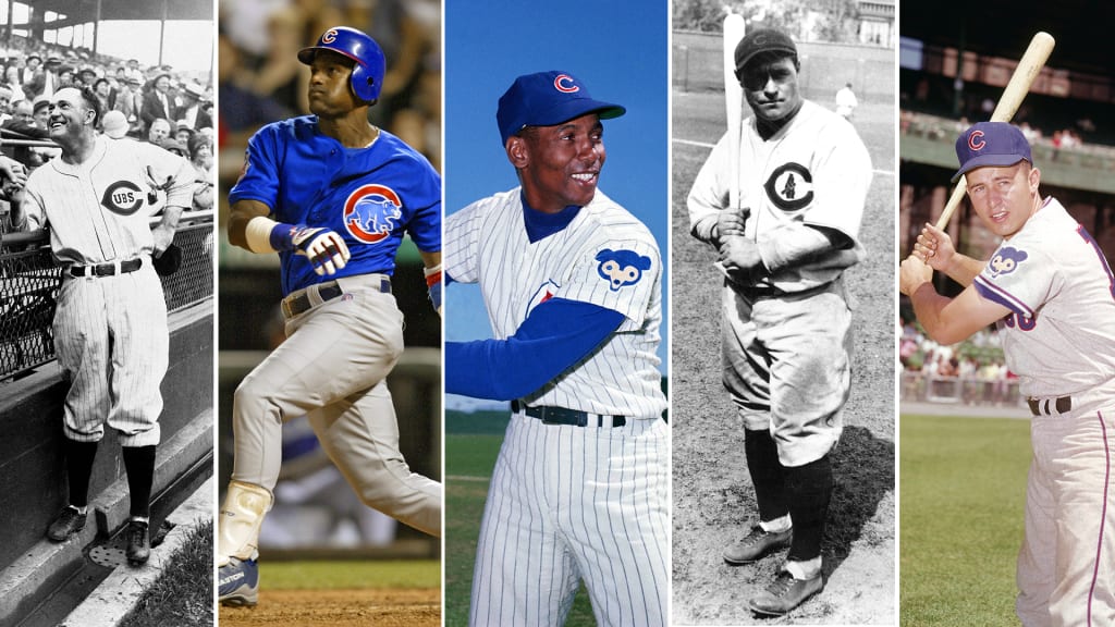 Cubs' best seasons by position players