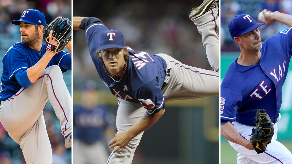 Rangers all-time best left-handed starters
