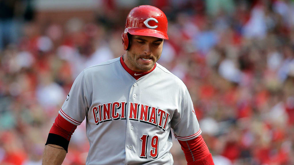 "'[I'm] working on my swing, trying to get to a certain destination, and I'm not there yet. But I'm working daily," said Joey Votto.