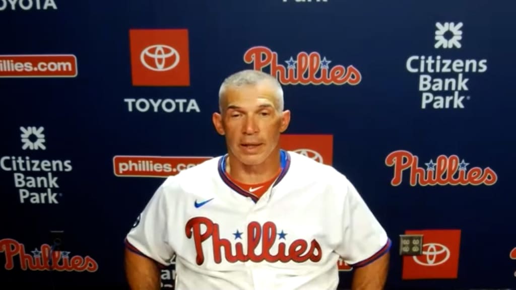 Netting falls during Nationals-Phillies game at Citizens Bank Park