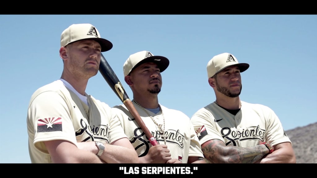 Arizona Diamondbacks debut new earth-tone 'Serpientes' uniforms