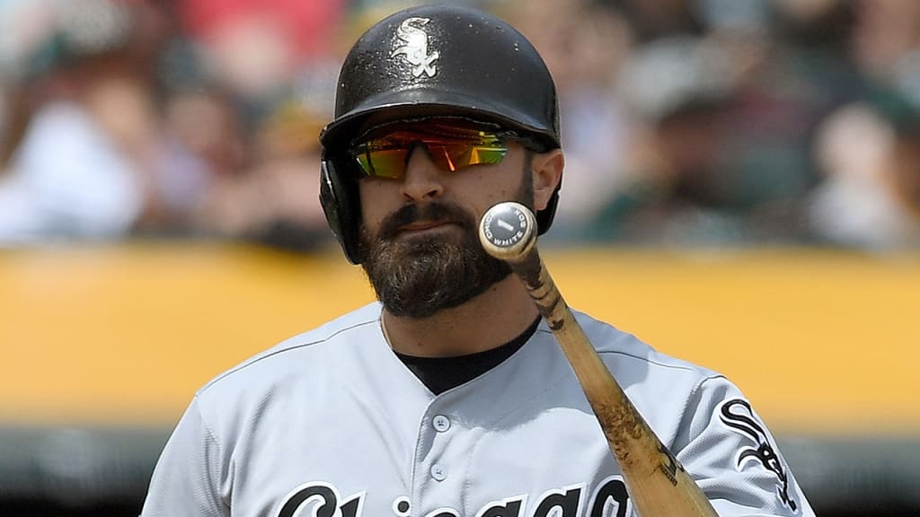 Adam Eaton had appeared in each of the White Sox first games before missing Saturday to be with his wife. (Getty)