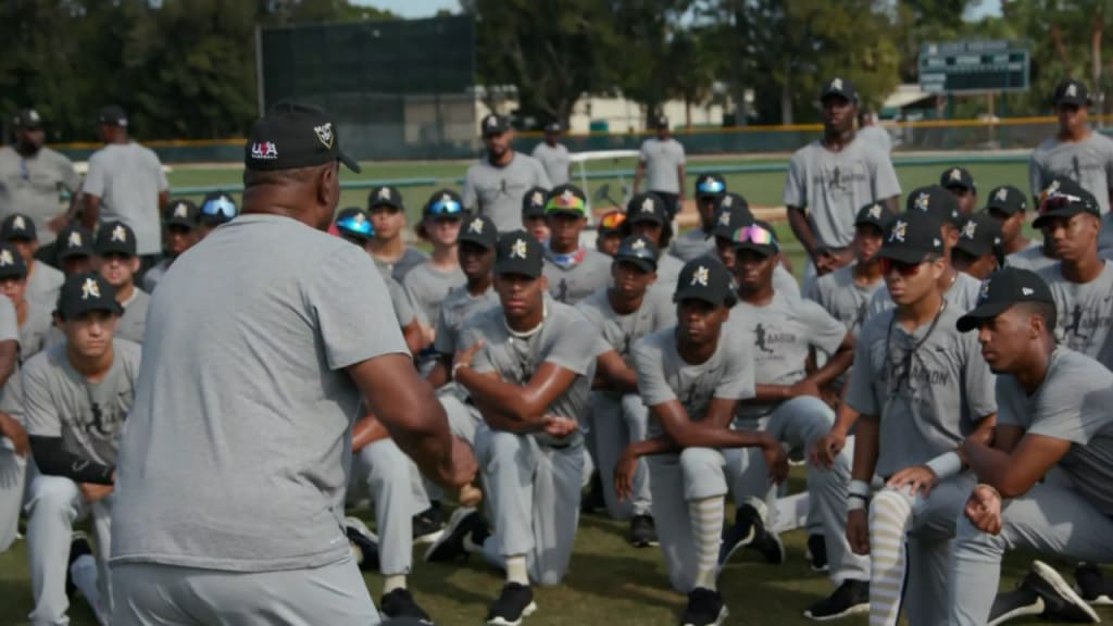 Arizona high school baseball players at 2021 Hank Aaron Invitational