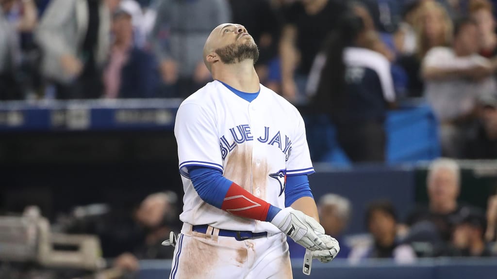 Steve Pearce is batting .158 (3-for-19) with six strikeouts in 2017.
 (Getty Images)