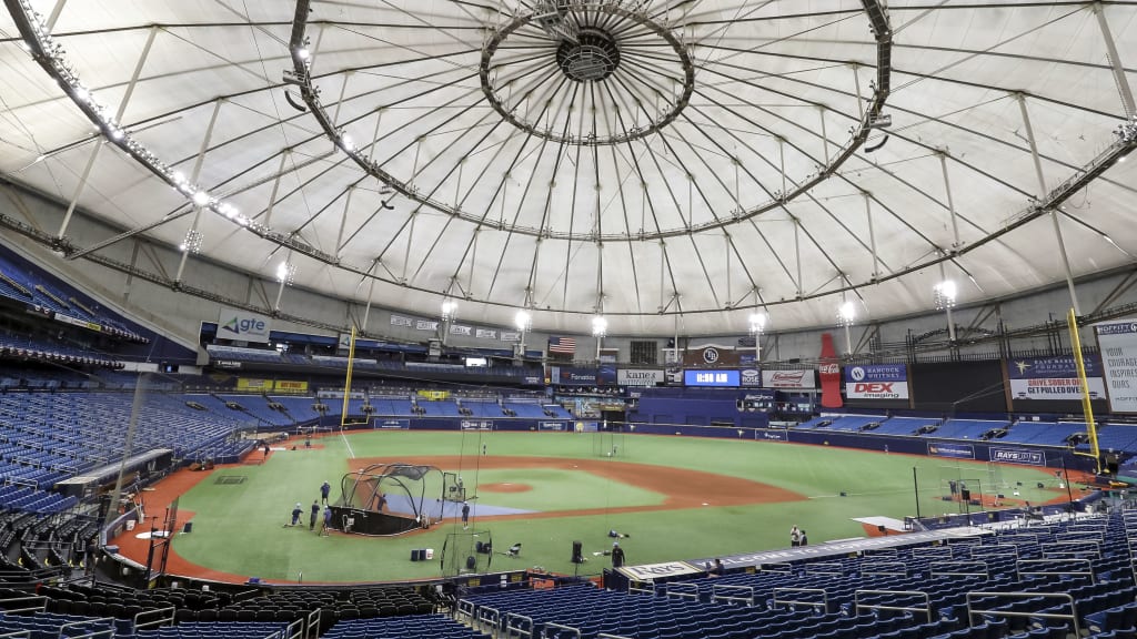 Photos: Rays back at Trop in spring game against Twins