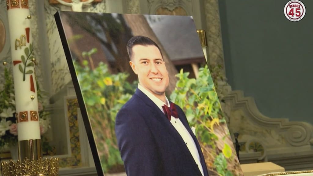 Teammates, Family, Friends Mourn Angels Pitcher Tyler Skaggs At Santa  Monica Funeral - CBS Los Angeles