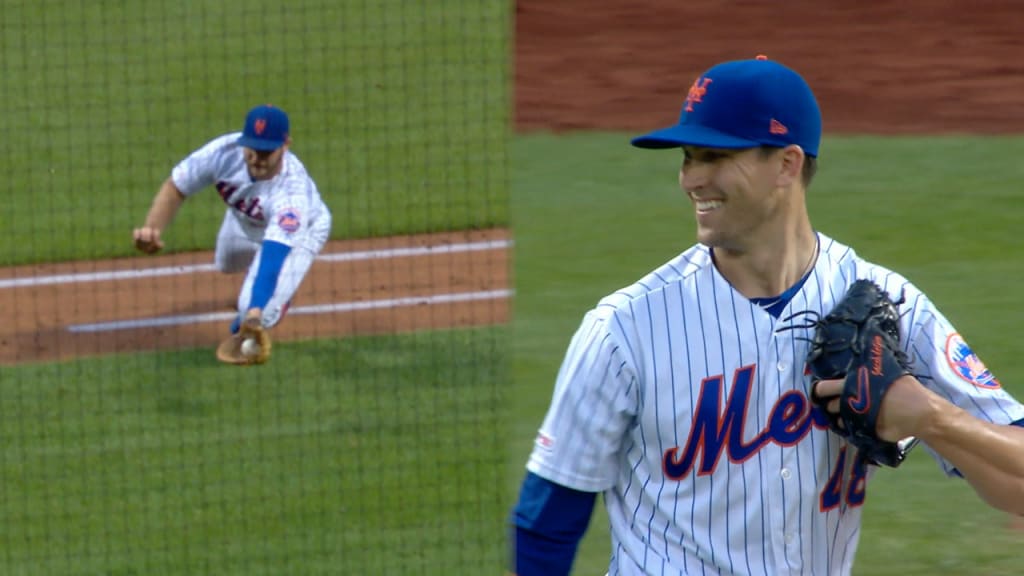 Alonso steals K from deGrom