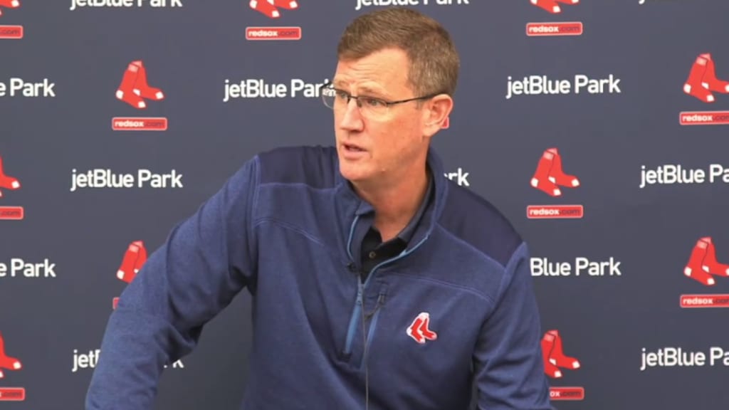 Sam Kennedy addresses media ahead of 2022 Red Sox season