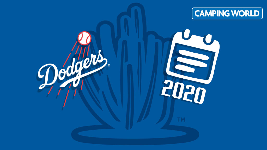 Dodgers store 2020 schedule