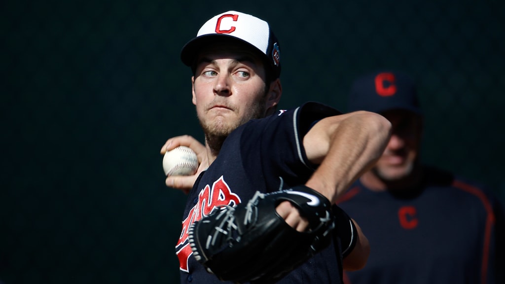 Trevor Bauer worked a solid three innings in the Indians' Cactus win over the Mariners. (AP)