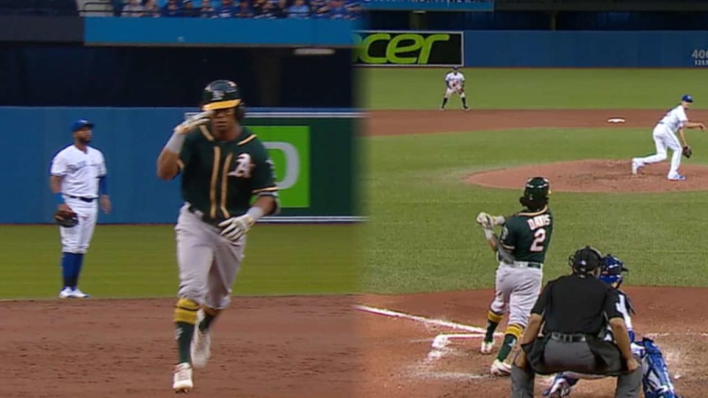 Davis collects 4 hits, 13th HR