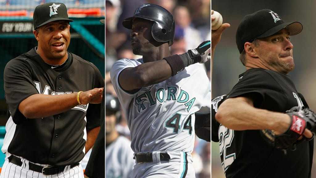 Eduardo Perez, Preston Wilson and Al Leiter all have ties to the Marlins organization as a player or coach. (AP/Getty)