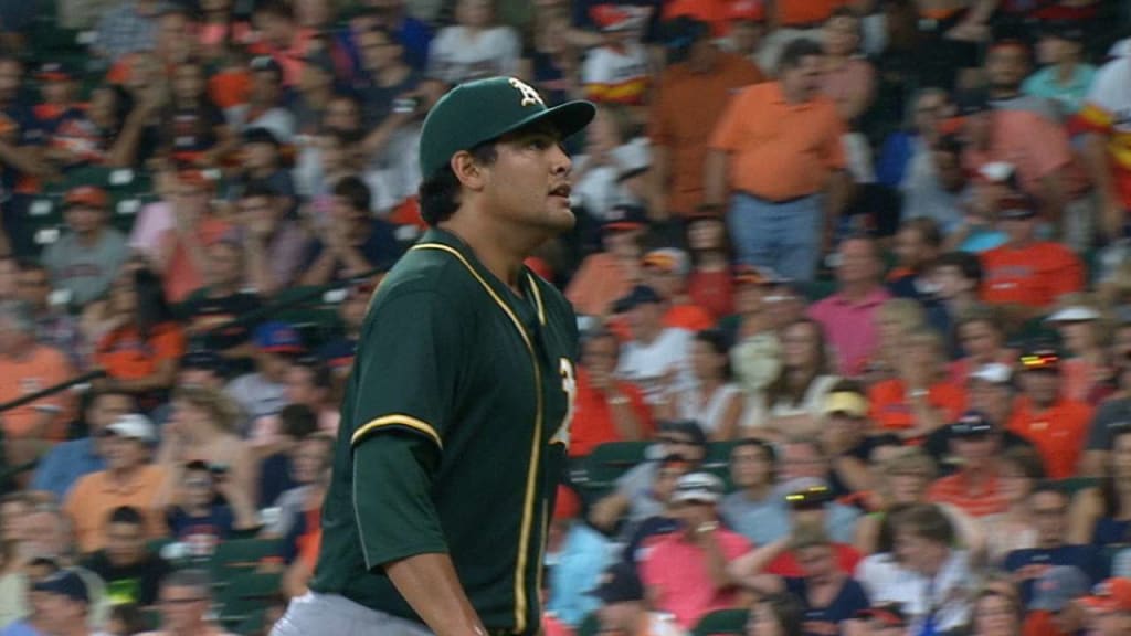 A's walk off in error-filled 10th inning