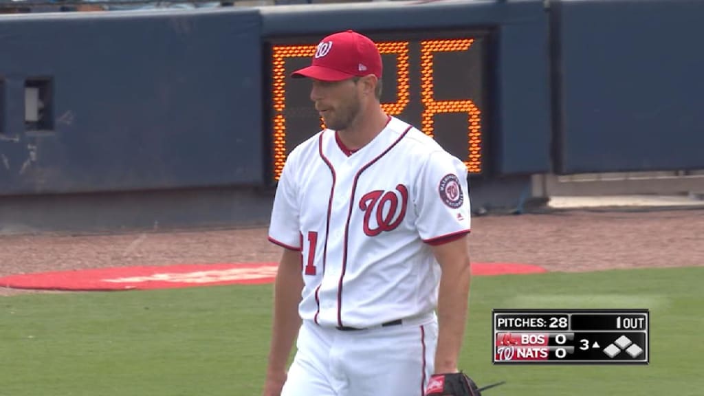 Scherzer K's 4 vs. Red Sox