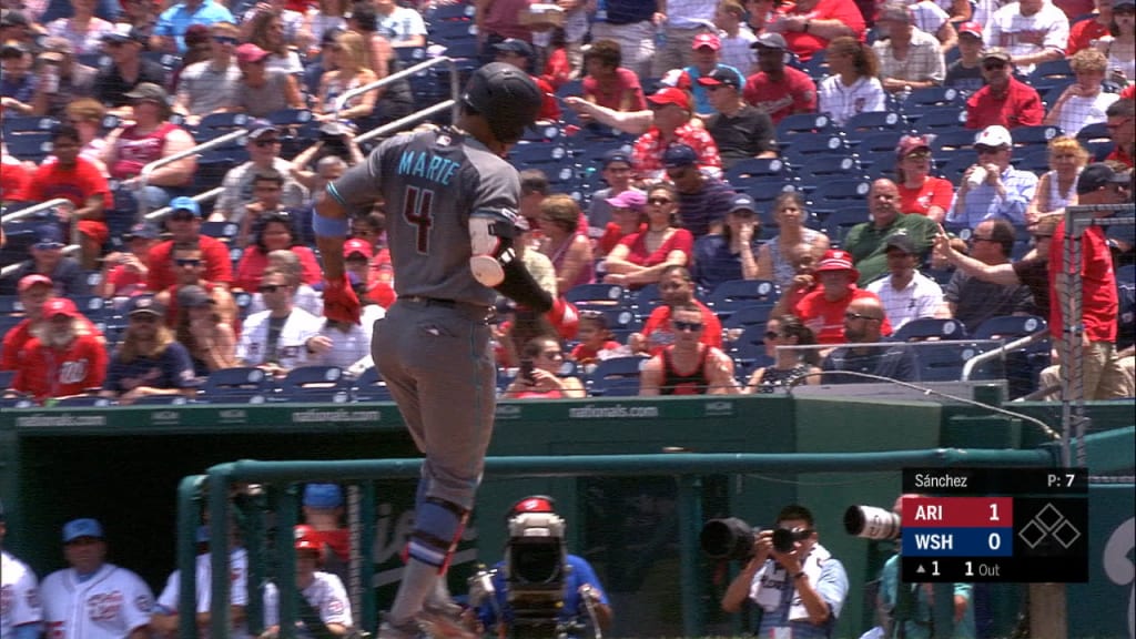 Marte's 20th homer