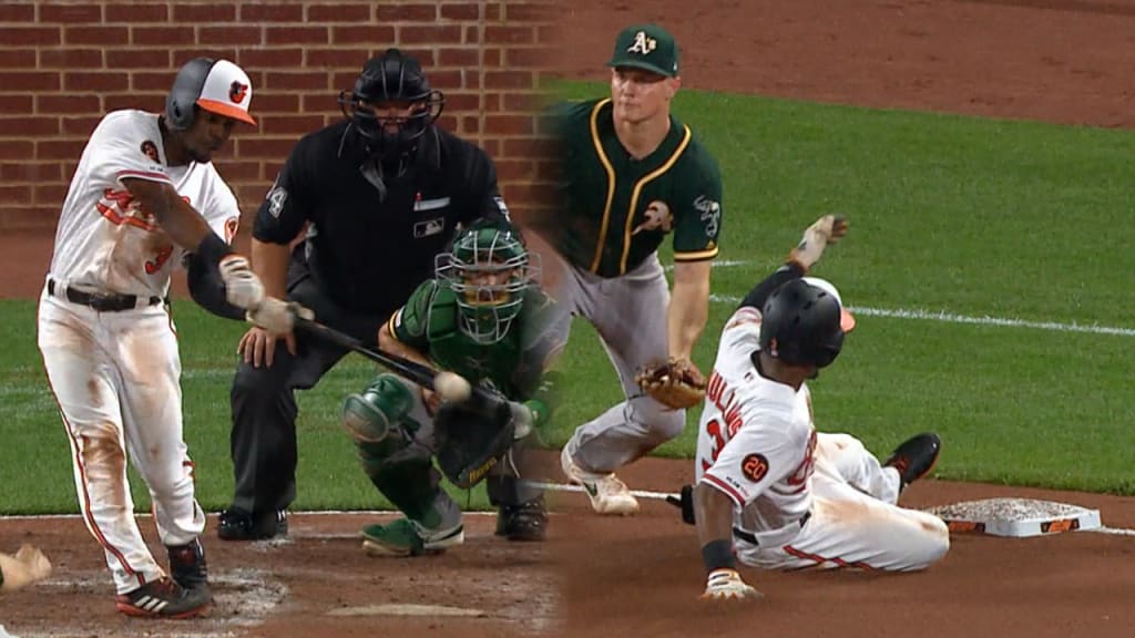 Mullins' 2-triple, 3-RBI game 