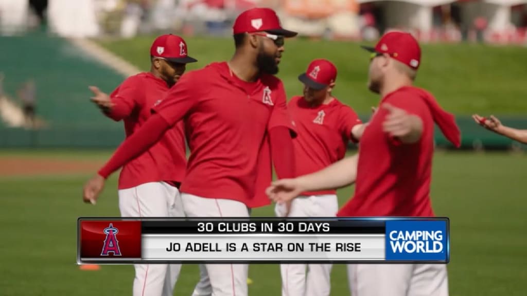 Jo Adell Team-Issued 2019 Spring Training Jersey