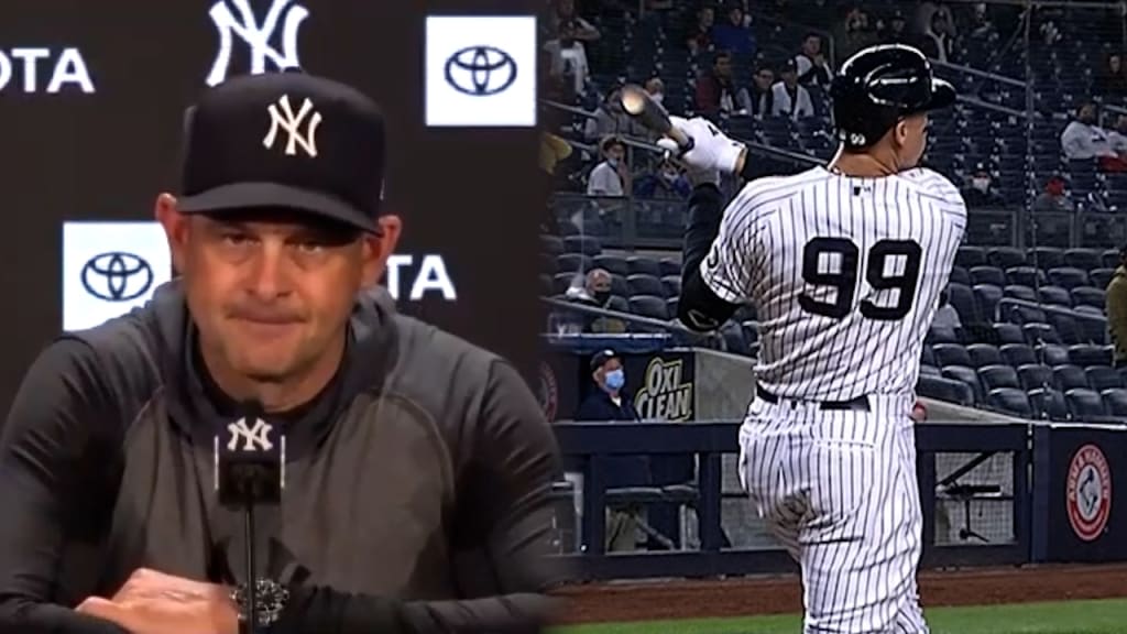 Aaron Boone on Judge