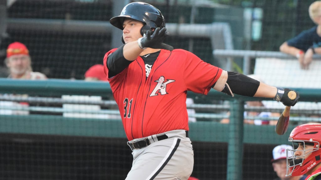 Jake Burger, the White Sox first-round Draft pick this year, went 5-for-5 on Thursday for Class A Kannapolis en route to his first cycle. (MiLB)