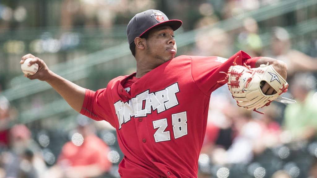 At 18 years old last season, Espinoza was nearly four years younger than the average Midwest League player. (MiLB)