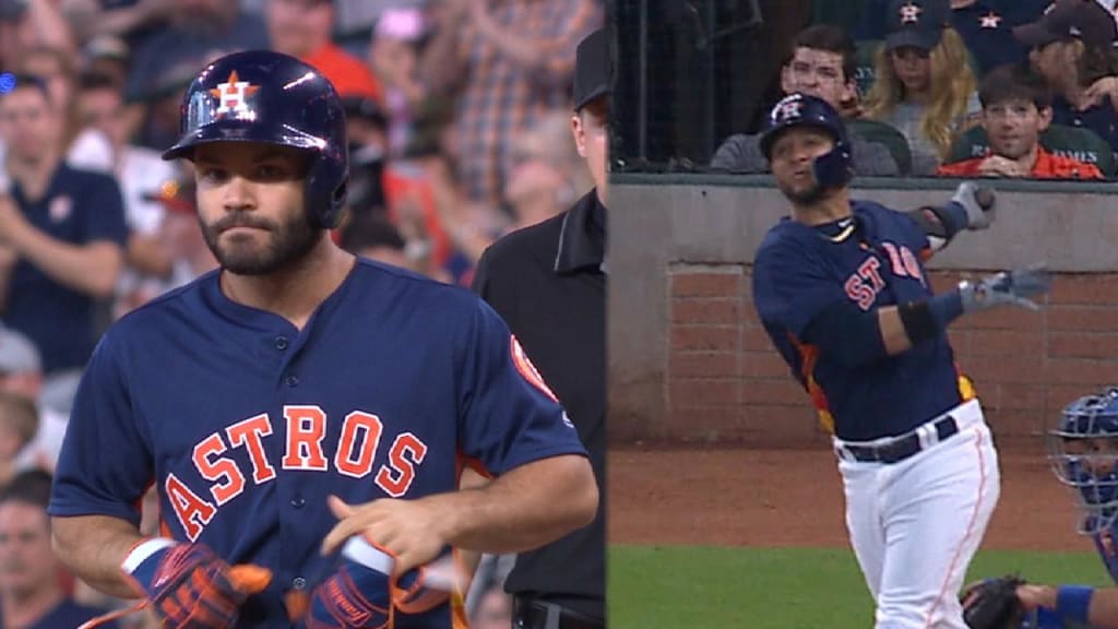 Highlight] Yuli Gurriel drives in a run to make it 5-0 for the Astros in  the 5th inning! : r/baseball