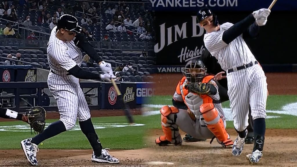 Aaron Judge's four-RBI game