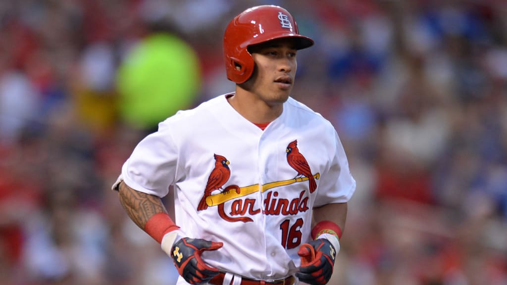 Kolten Wong recorded his first professional appearance in center field on Monday for Triple-A Memphis. (AP)
