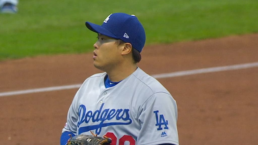 Ryu's 9-strikeout game 