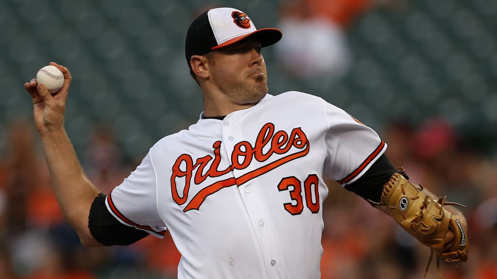 Chris Tillman began the season on the disabled list with right shoulder discomfort. (Getty Images)