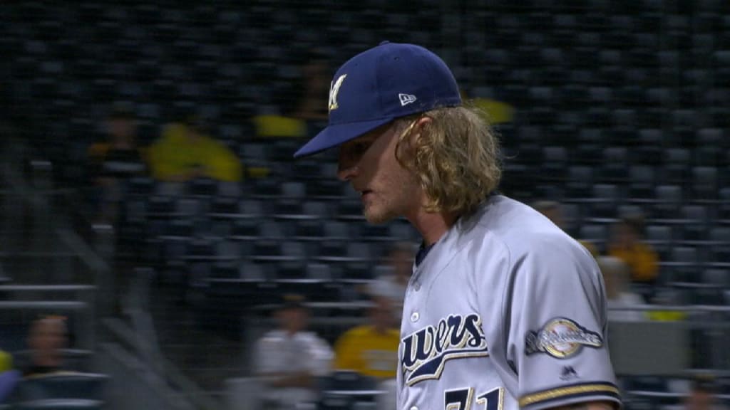 Hader sets MLB strikeout record