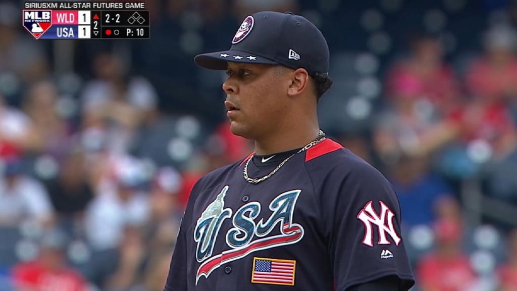 Luis Severino Ball In Dirt to Rhys Hoskins, 06/26/2018