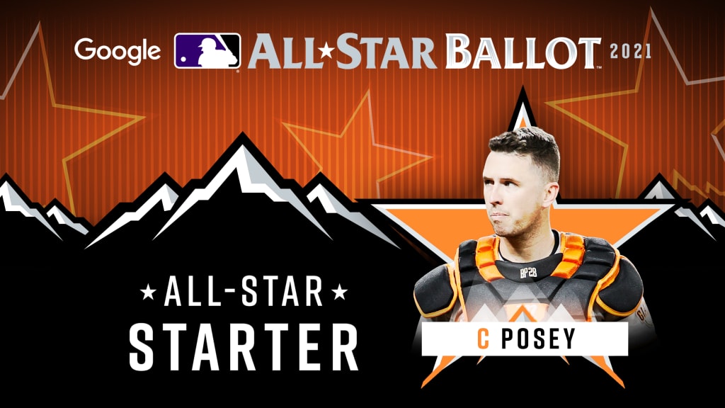 Buster Posey 2021 All-Star Game starting catcher