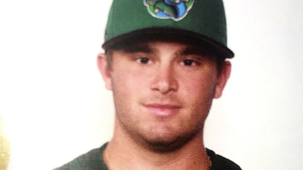 North Shore Honu's Drew Butera in '06. Photo via Hawaii Winter Baseball 2006, Catch The Dream