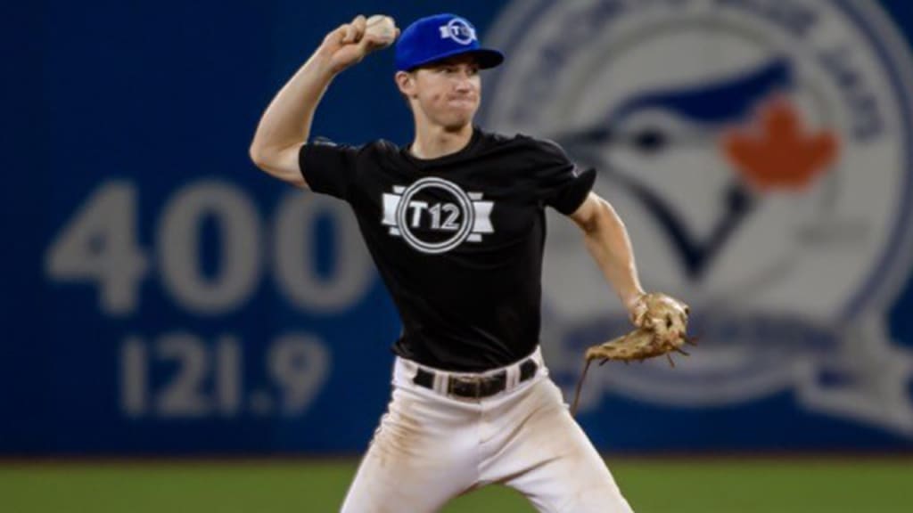 T12 MVP Adam Hall was also named to the tournament's All-Star team. (Michelle Prata / Toronto Blue Jays)