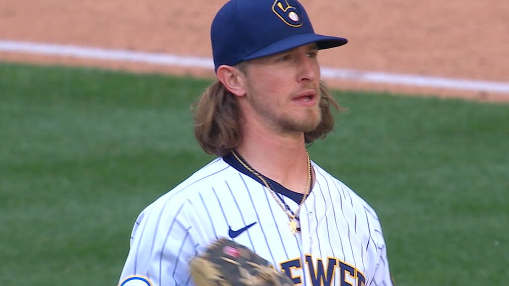 Hader strikes out side in 9th