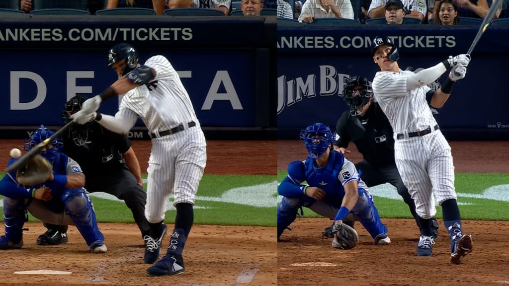 Aaron Judge hits 40th and 41st home runs in Yankees win, Mets smack around Alcantara