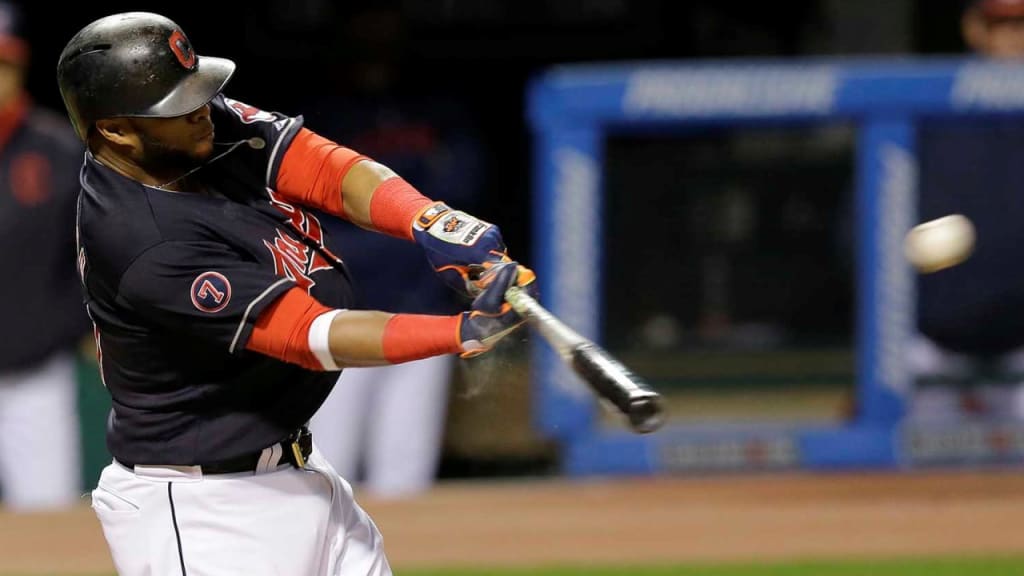 Carlos Santana is the only qualified Major Leaguer with at least 90 walks and a .350 OBP or better in each of the past five years. (AP)