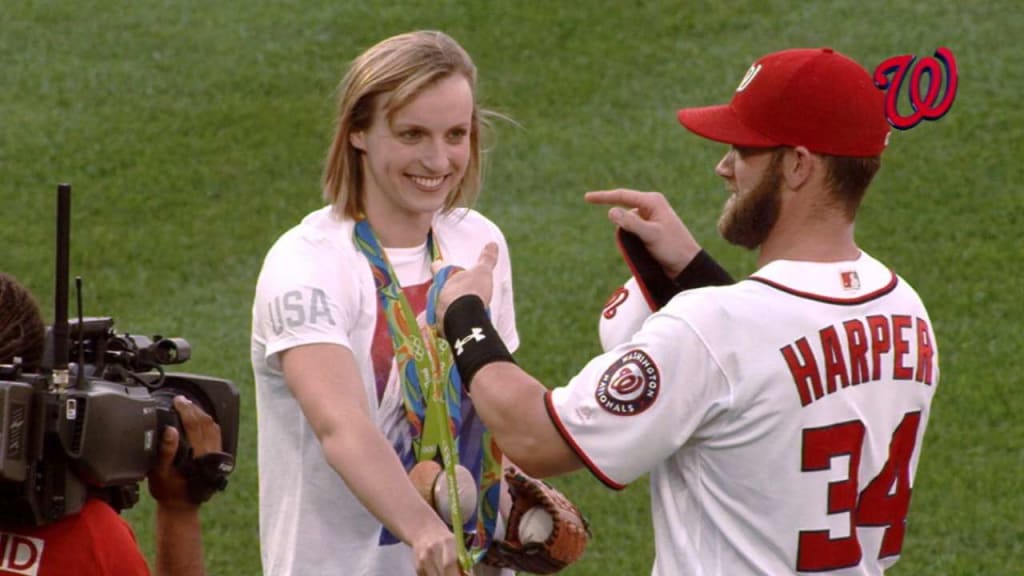 Ledecky golden from the mound